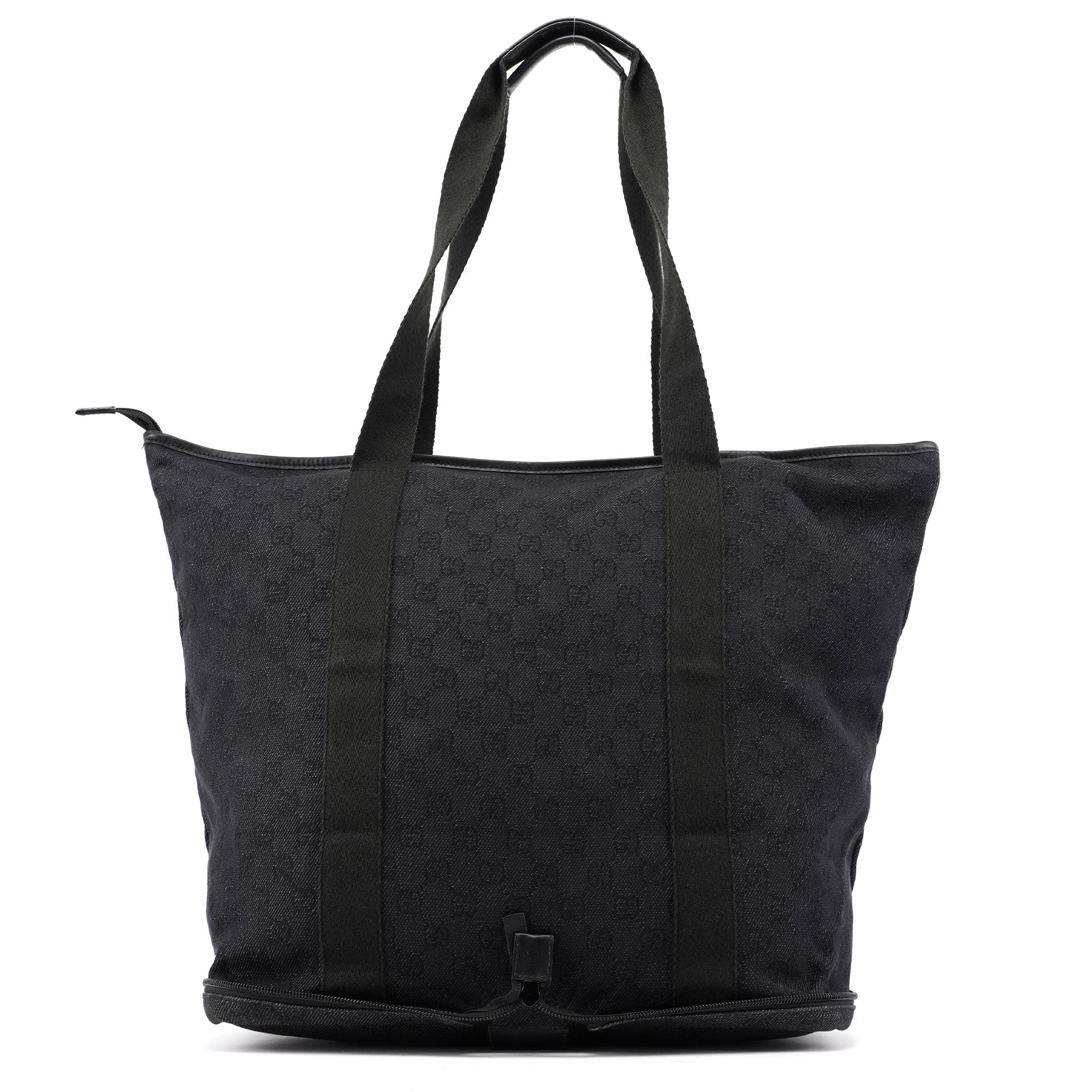 Gucci Anthracite GG Foldable Tote Bag