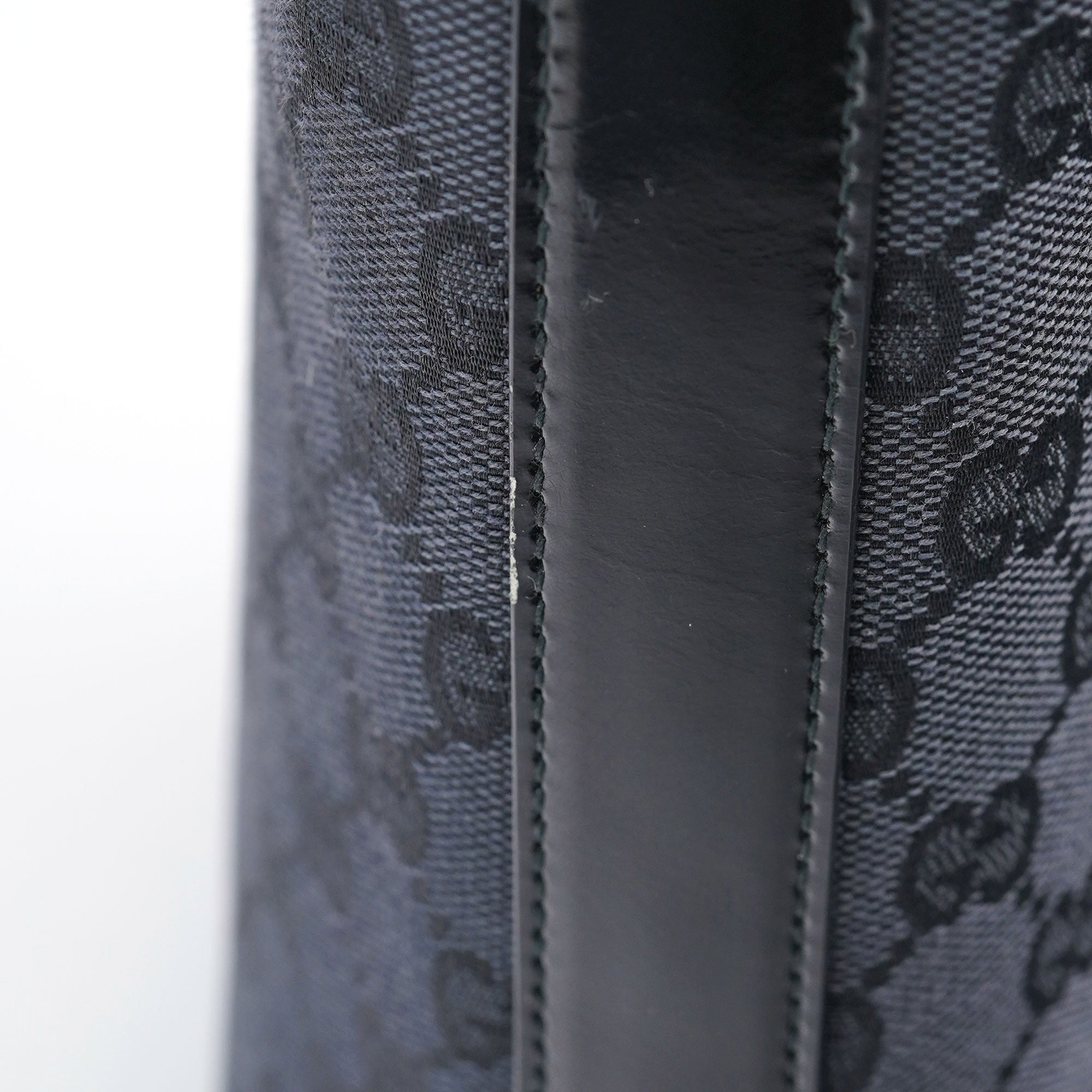 Gucci Anthracite GG Plastic Bucket Bag
