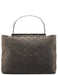 Gucci Anthracite GG Suede Metal Handle Bag