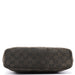 Gucci Anthracite GG Suede Metal Handle Bag