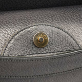 Gucci Anthracite Leather Diana Bamboo Tote Bag