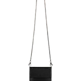 Gucci Anthracite Satin Mini Crossbody Bag