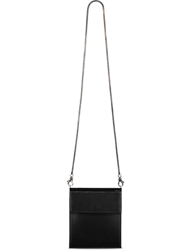 Gucci Anthracite Satin Mini Crossbody Bag