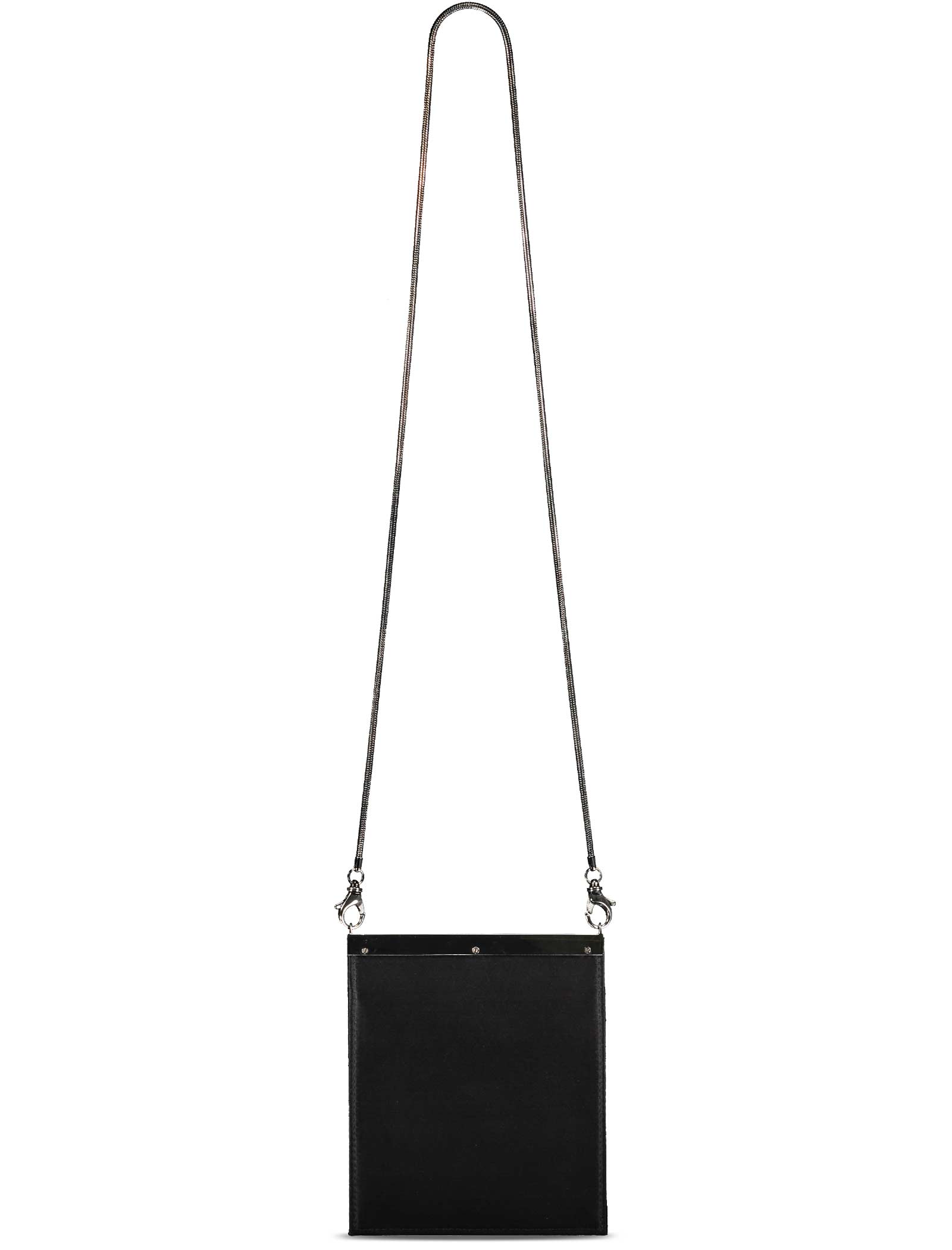 Gucci Anthracite Satin Mini Crossbody Bag