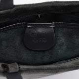 Gucci Anthracite Suede 2-Way Tote Bag