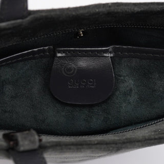 Gucci Anthracite Suede 2-Way Tote Bag