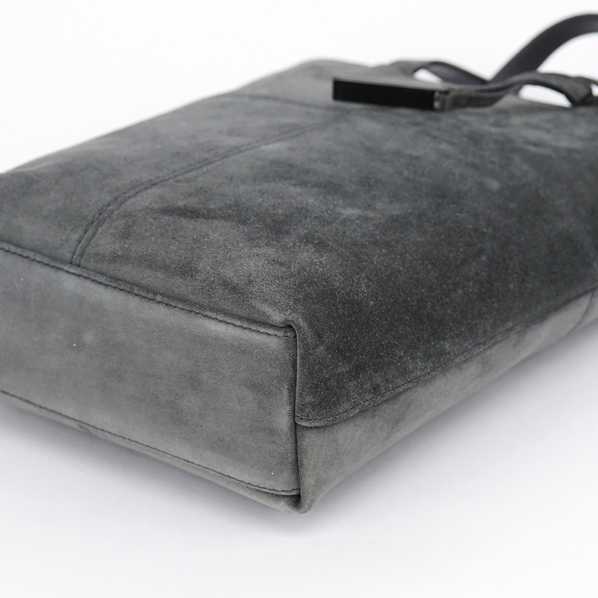 Gucci Anthracite Suede 2-Way Tote Bag