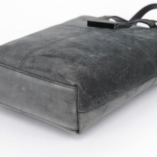 Gucci Anthracite Suede 2-Way Tote Bag