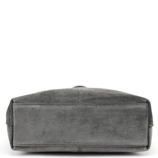 Gucci Anthracite Suede 2-Way Tote Bag