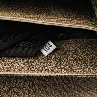 Gucci B6351 Beige Llama Leather Belt Shoulder Bag