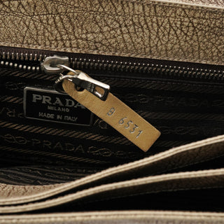 Gucci B6351 Beige Llama Leather Belt Shoulder Bag