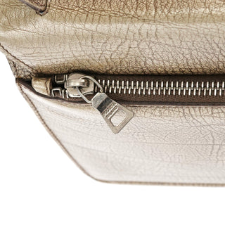 Gucci B6351 Beige Llama Leather Belt Shoulder Bag