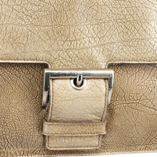 Gucci B6351 Beige Llama Leather Belt Shoulder Bag