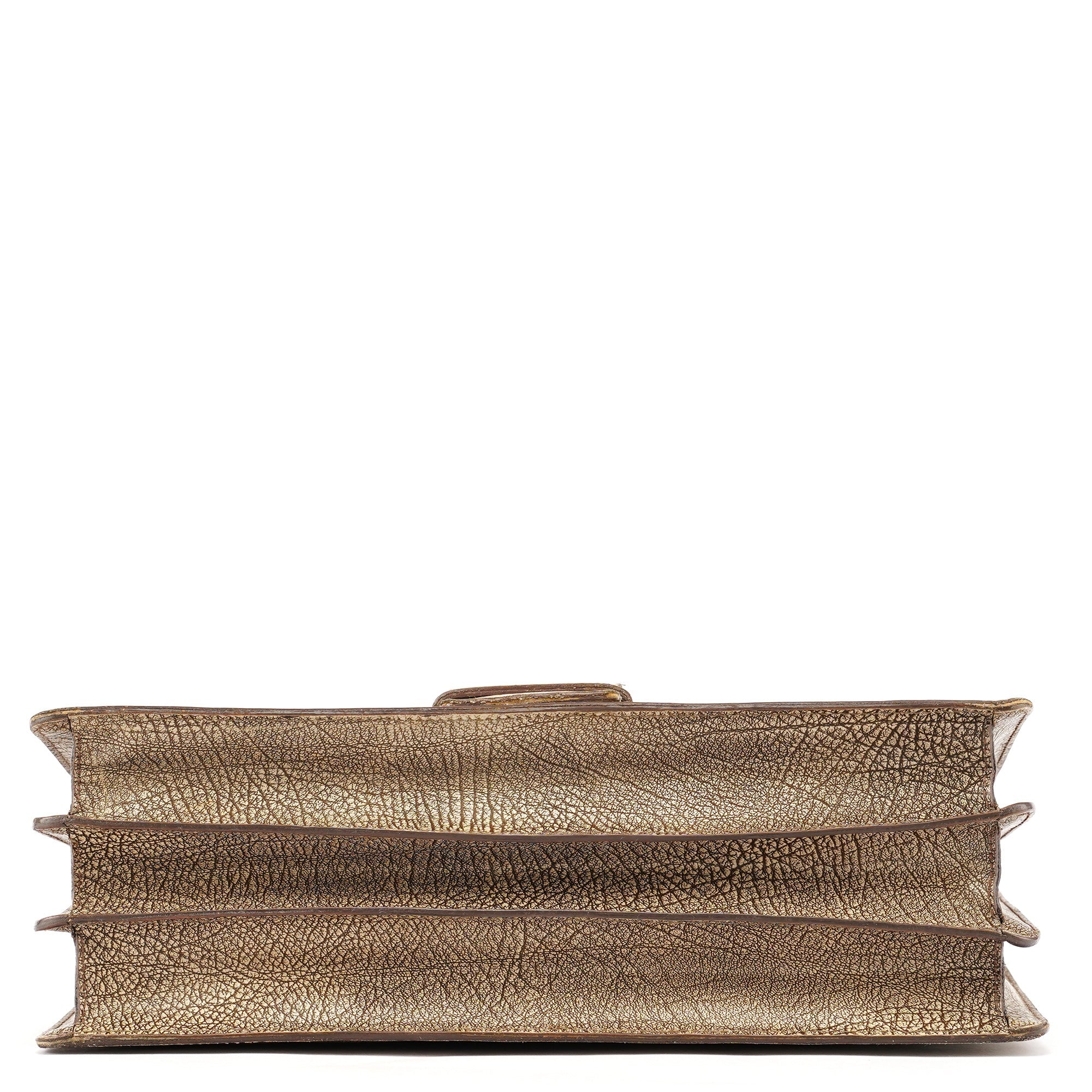 Gucci B6351 Beige Llama Leather Belt Shoulder Bag