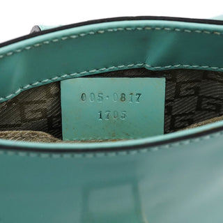 Gucci Baby Blue Patent Leather Jackie Shoulder Bag