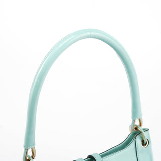 Gucci Baby Blue Patent Leather Jackie Shoulder Bag