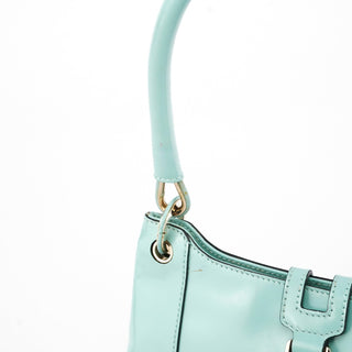 Gucci Baby Blue Patent Leather Jackie Shoulder Bag
