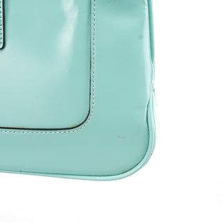 Gucci Baby Blue Patent Leather Jackie Shoulder Bag