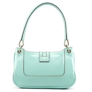 Gucci Baby Blue Patent Leather Jackie Shoulder Bag