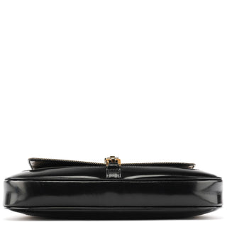 Gucci Beige Black Canvas Jackie Shoulder Bag