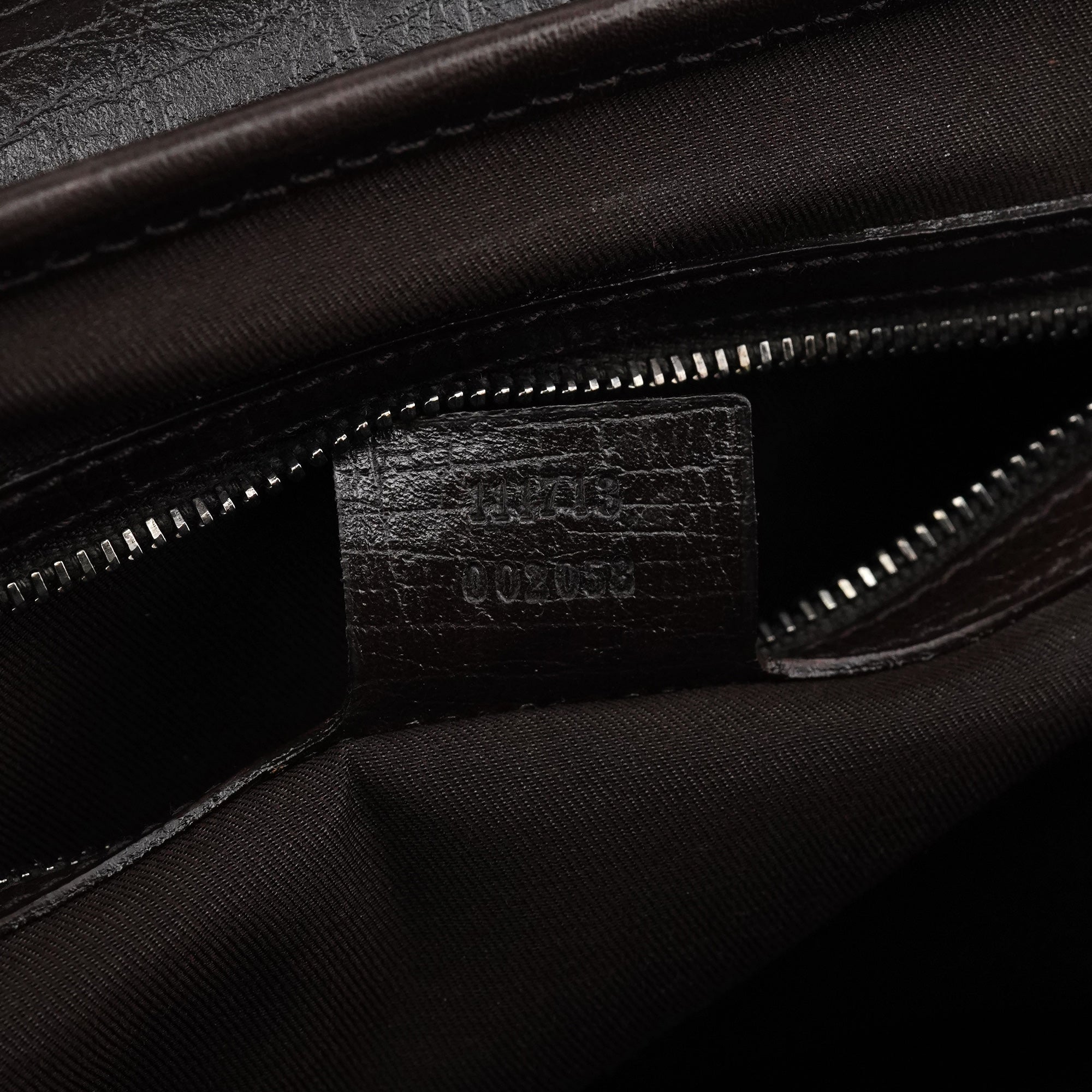 Gucci Sac porté épaule Bamboo Bullet en toile GG beige et marron