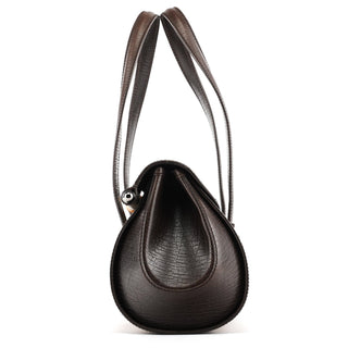 Gucci Beige Brown GG Bamboo Bullet Shoulder Bag