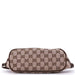 Gucci Beige Brown GG Boat Pochette