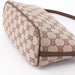 Gucci Beige Brown GG Boat Pochette