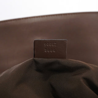 Gucci Beige Brown GG Jackie Shoulder Bag