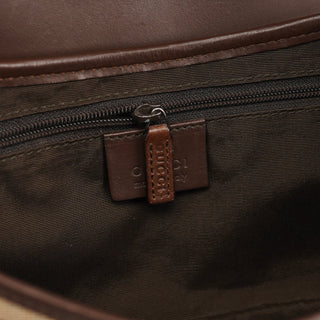 Gucci Beige Brown GG Jackie Shoulder Bag