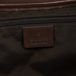 Gucci Beige Brown GG Jackie Shoulder Bag