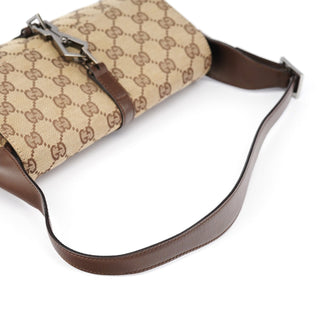 Gucci Beige Brown GG Jackie Shoulder Bag