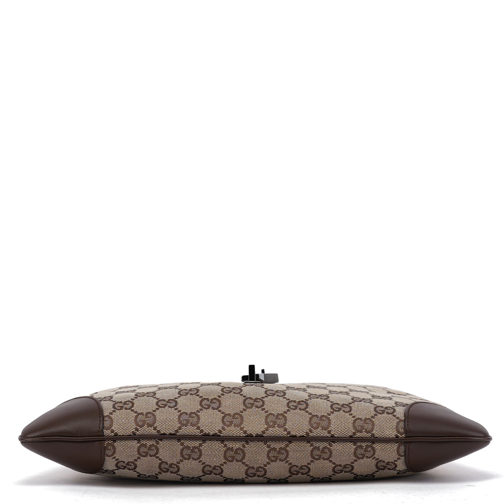 Gucci Beige Brown GG Jackie Shoulder Bag