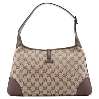 Gucci Beige Brown GG Jackie Shoulder Bag