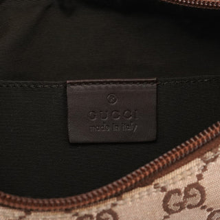 Gucci Beige Brown GG Shoulder Bag