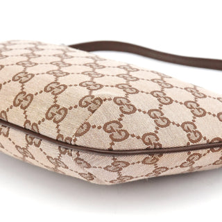 Gucci Beige Brown GG Shoulder Bag