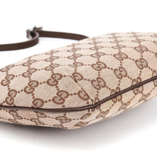 Gucci Beige Brown GG Shoulder Bag