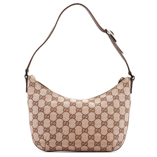 Gucci Beige Brown GG Shoulder Bag