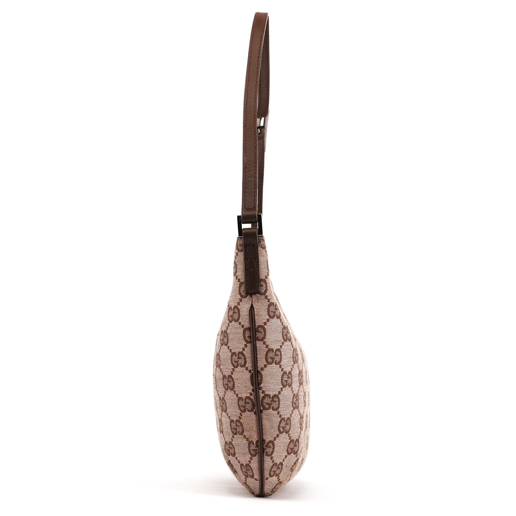 Gucci Beige Brown GG Shoulder Bag
