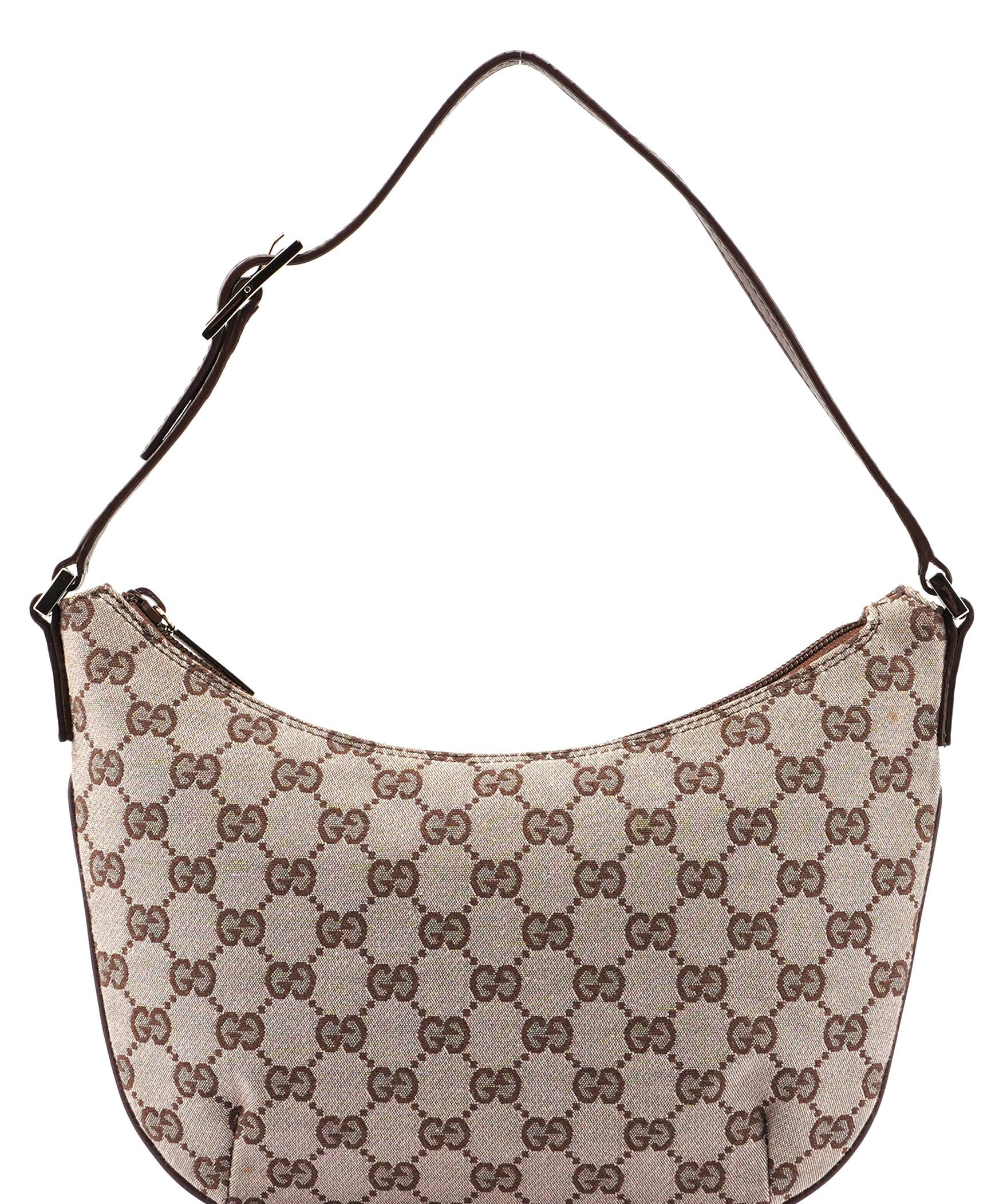 Gucci Beige Brown GG Shoulder Bag