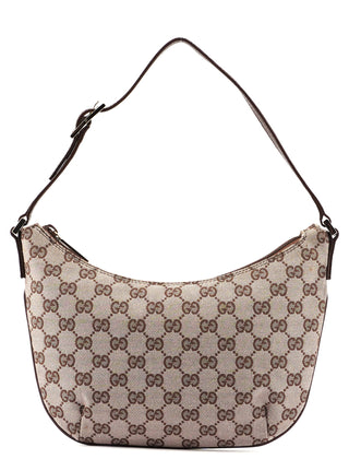 Gucci Beige Brown GG Shoulder Bag