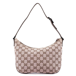 gucci Beige Brown GG Shoulder Bag