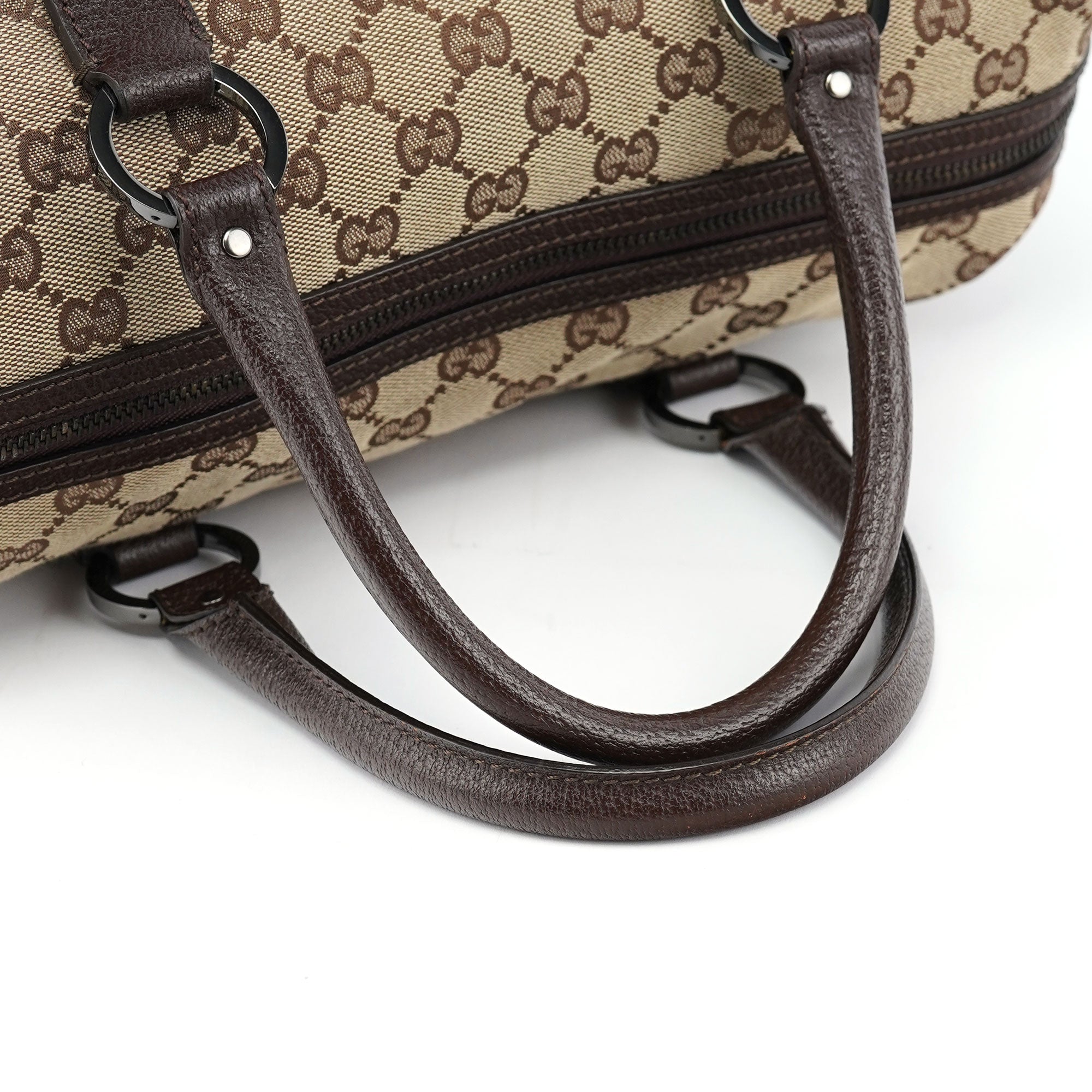 Gucci Sac cabas en toile GG beige et marron