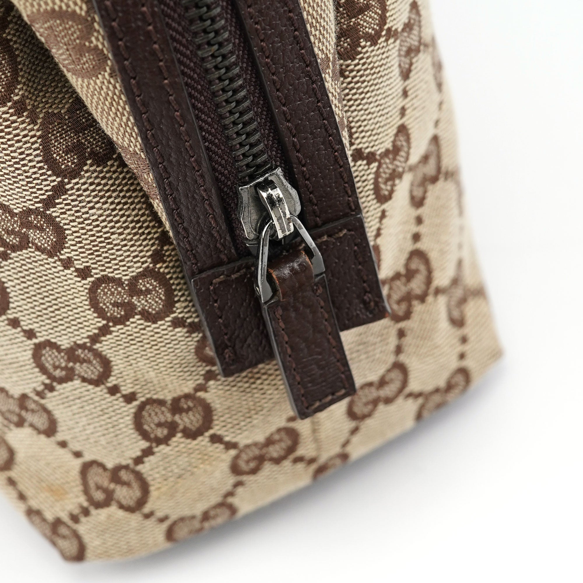 Gucci Sac cabas en toile GG beige et marron