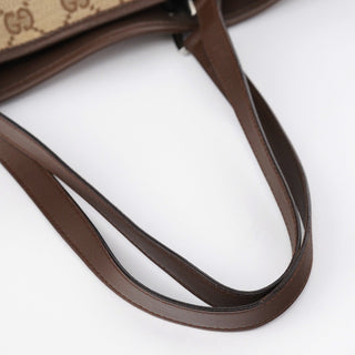 Gucci Beige Brown GG Tote Bag