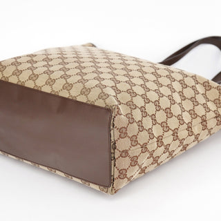 Gucci Beige Brown GG Tote Bag