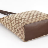 Gucci Beige Brown GG Tote Bag
