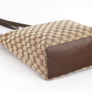 Gucci Beige Brown GG Tote Bag