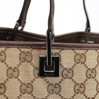 Gucci Beige Brown GG Tote Bag