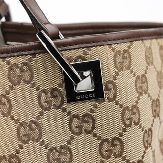 Gucci Beige Brown GG Tote Bag